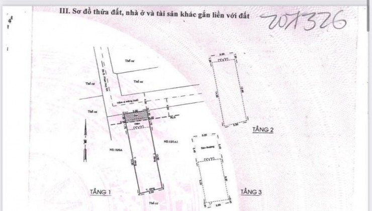 Bán nhà Phan Huy Ích Phường 14 Q. Gò Vấp, 3 tầng, giảm giá còn 7.x tỷ